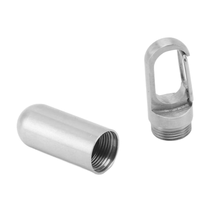 Porte-clés pour tablette, étui portable étanche en acier inoxydable pour tablette, idéal pour le camping et les voyages S white