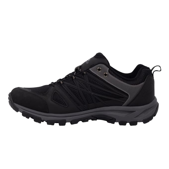 Trespass Heren Fisk Trainers (Zwart, Zwart)