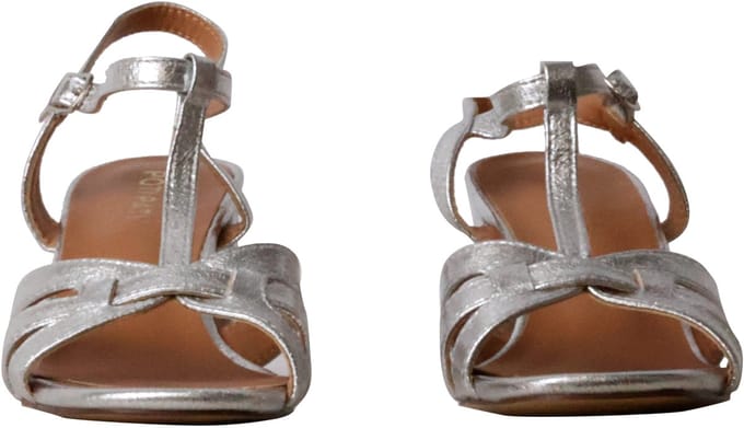Sandalen met hak