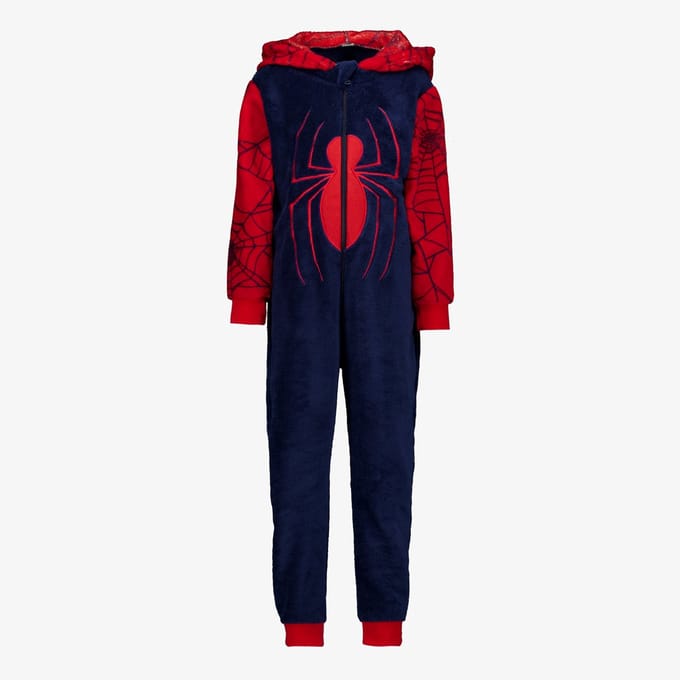 Spider-Man kinder onesie blauw rood