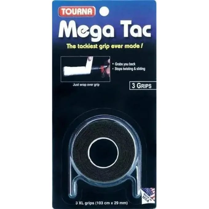 Set van 3 tennis handvatten Tourna Mega Tac