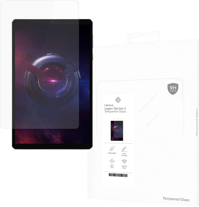 Cazy screenprotector geschikt voor Lenovo Legion Tab (3rd Gen) - Screenprotector Tablet Glas