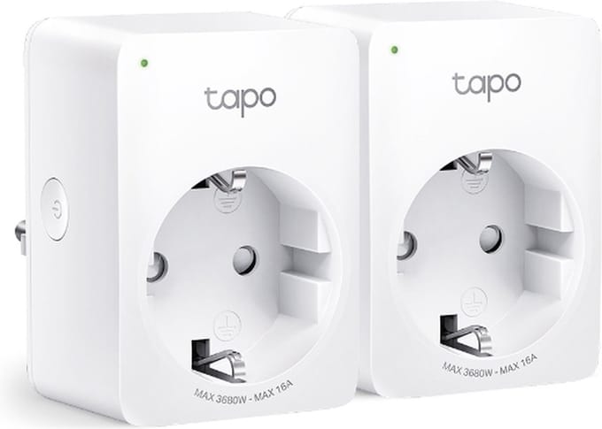 TP-Link Tapo P110 - Slimme Stekker - Smart Plug - 2 stuks - WiFi Stopcontact - Energiebewaking