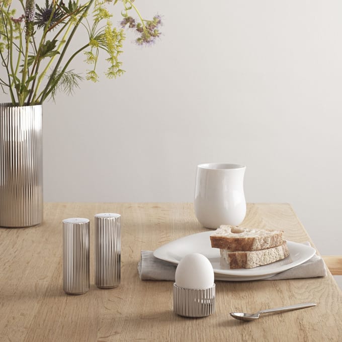 Georg Jensen Bernadotte Zout en Peper Set - RVS - Zilver