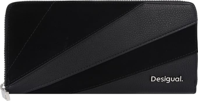 Desigual Portemonnee Machina Fiona Long Wallet Black Zwart