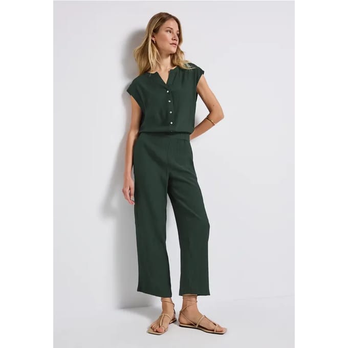 Jumpsuit met structuur