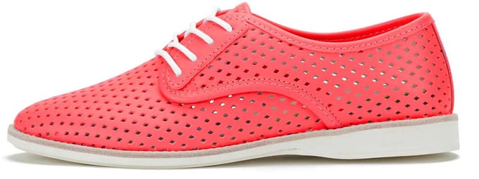 Rollie | Dames | Veterschoen | Derby Punch Fiesta Red | Maat 39