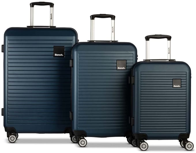 Bench. trolley Voyage Trolley-Set S / M / L Navy Blue donkerblauw 55cm