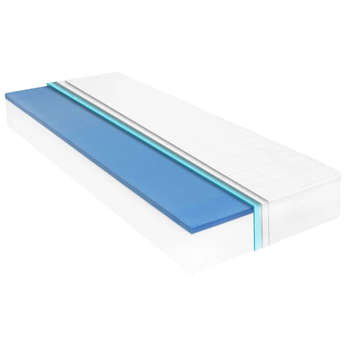 vidaXL - Matras - 18 - cm - visco-traagschuim - 80x200 - cm - H2