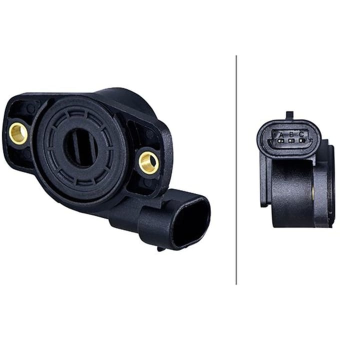 Sensor, gasklepstand HELLA 6PX 008 476-741