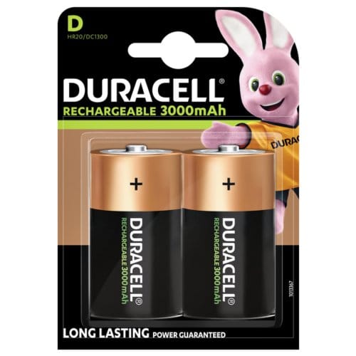 Duracell PreCharged Oplaadbare D batterij (mono) NiMH 3000 mAh 1.2 V 2 stuk(s)