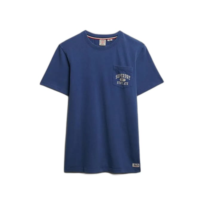 Superdry - Vintage Prep Relaxed Pocket T-shirt - Heren - T-shirts