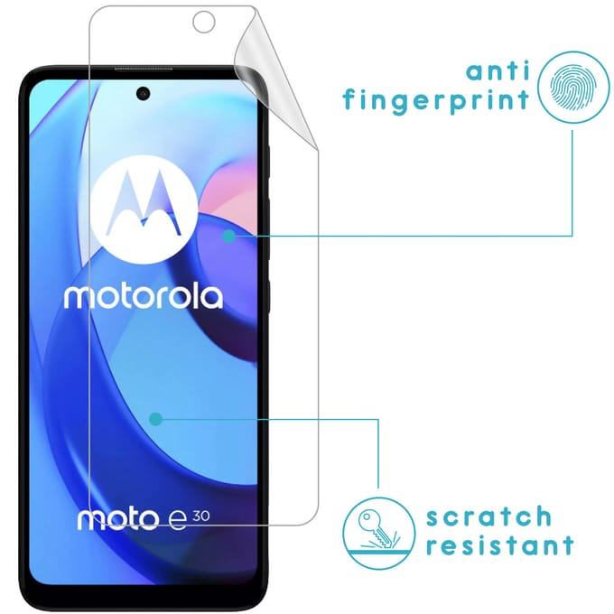 imoshion Screen Protector - Geschikt voor Motorola Moto E30 / Motorola Moto E40 - Screenprotector Folie 3 Pack