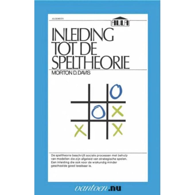 Inleiding Tot De Speltheorie - Vantoen.Nu - M.N. Davis