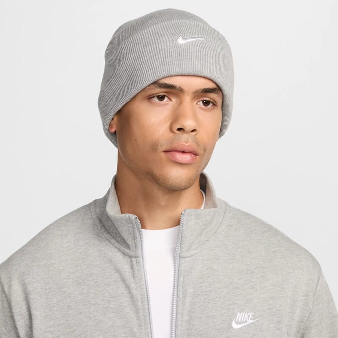 Nike Peak Swoosh Muts, grijs