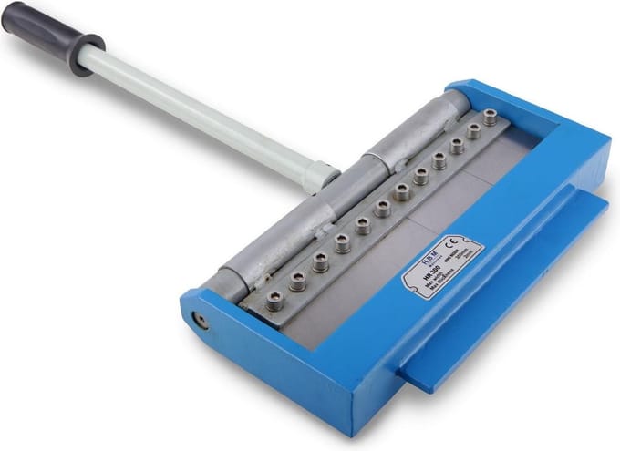 2x300 mm. Vingerzetbank voor in de Bankschroef