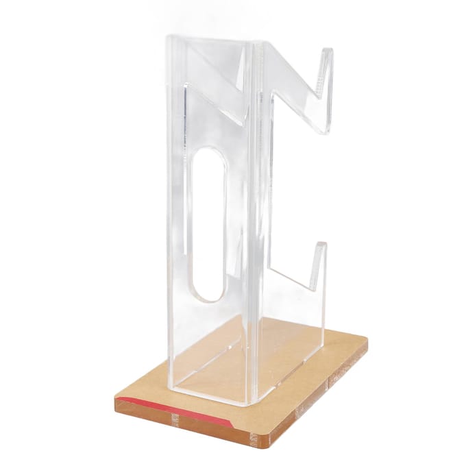 Gamecontrollerhouder 2 lagen Acryl Helder Universeel Dubbele Gamecontroller Displaystandaard voor white