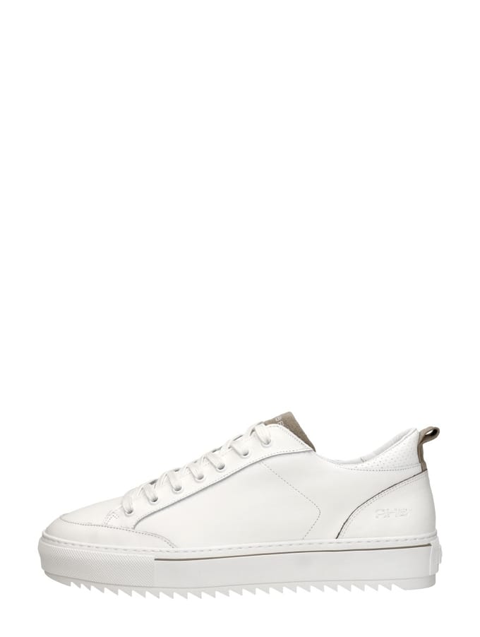 Rehab Crash Sneakers Heren - Leren Sneaker - Wit - Maat 46