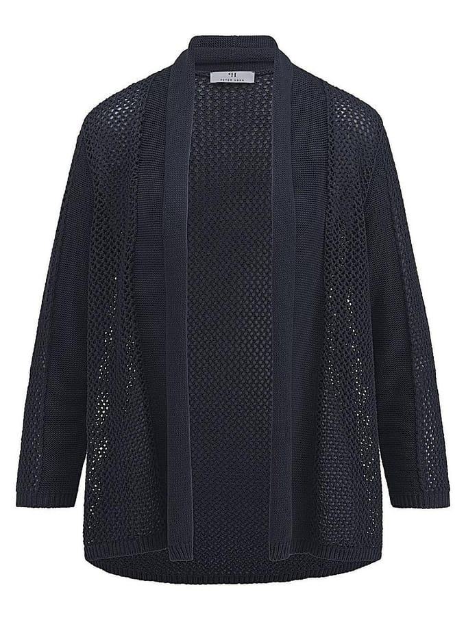 Vest 3/4-mouwen Van Peter Hahn blauw