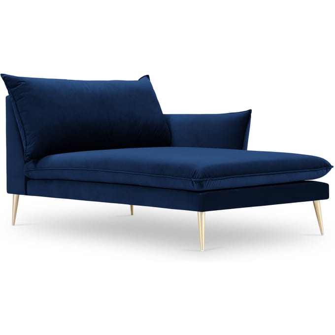Chaise Longue Elio rechts velvet | Milo Casa