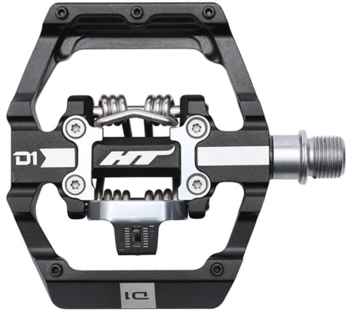 Ht D1 Duo Pedalen Zwart