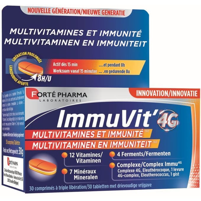 Forté Pharma Immuvit 4G 30 Tabletten