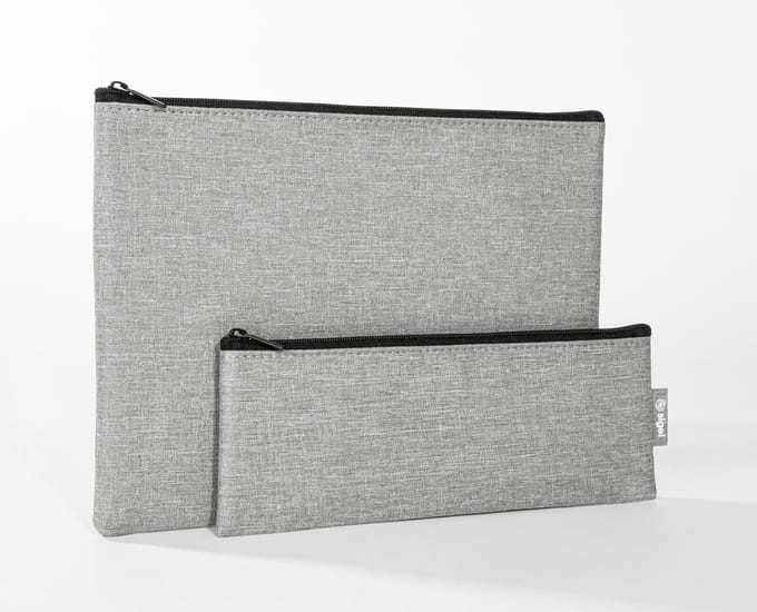 Sigel Organizer Set   25 x 18 x 1 cm   22 x 18 x 1 cm Tas voor accessoires Lichtgrijs