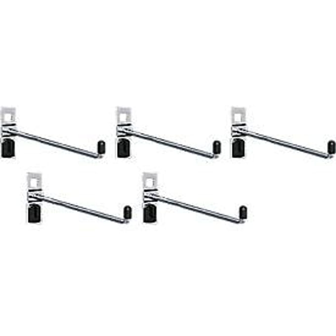 Haak met smalle onderplaat, ø 6 x D 150 mm, 5 stuks