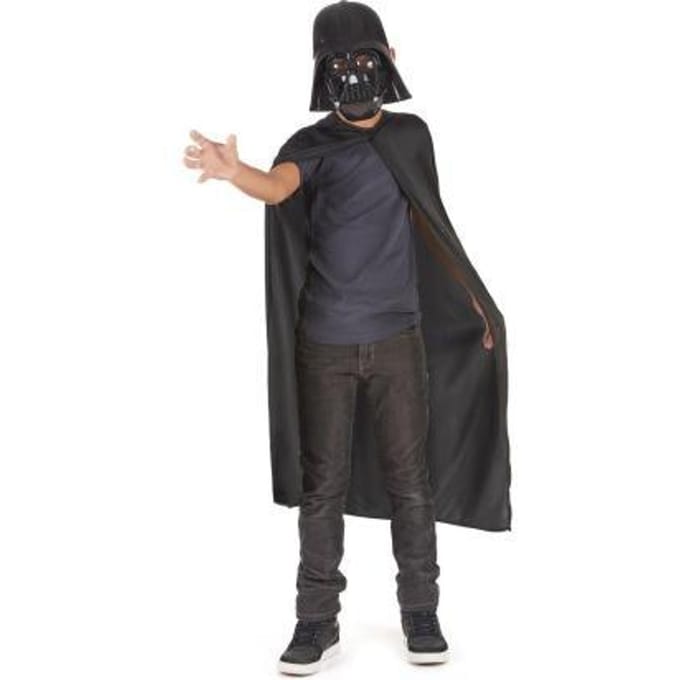 Star Wars SW Darth Vader masker + cape Feestkleding