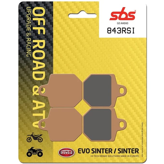 Motorfiets remblokken SBS 843RSI