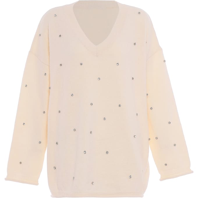 Faina Jumper Dames wolwit