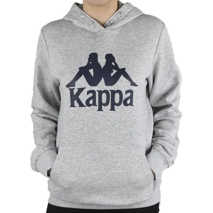 Kappa Kinderen/Kinderen Taino Logo Hoodie (Grijs)