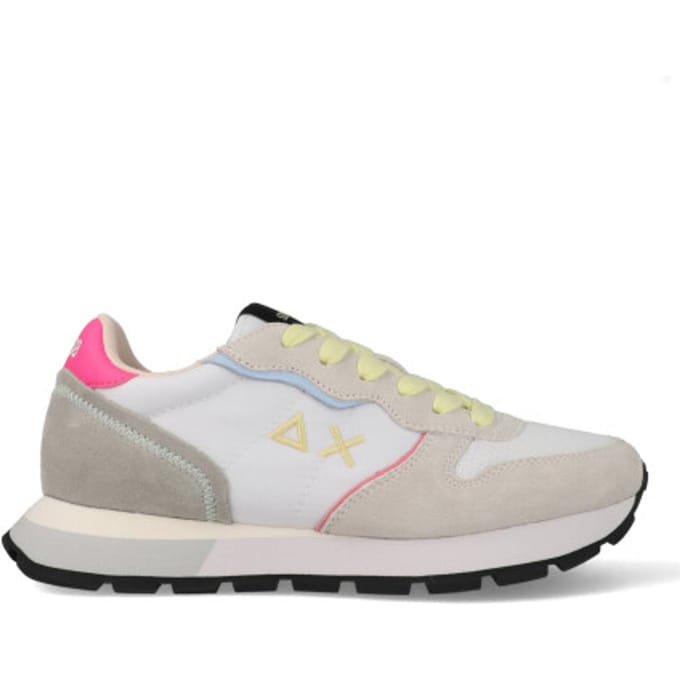 Sun68 Ally Colour Explosion dames sneaker - Wit multi - Maat 37