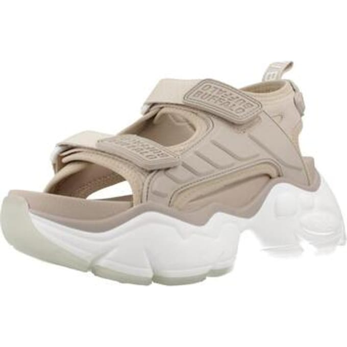 Sandalen met sleehak Buffalo Binary Track