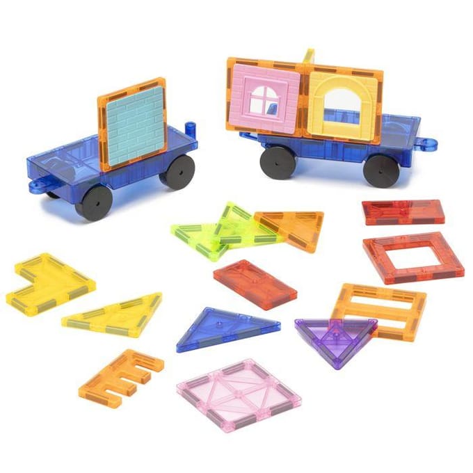 Springos® Magnetisch speelgoed - Speelgoed Kasteel - 100 Stuks - Montessori speelgoed - Speelgoed kinderen
