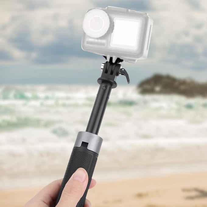 PGYTECH Action Camera Opvouwbaar Statief Selfie Stick Verlengstang Antislip Handvat