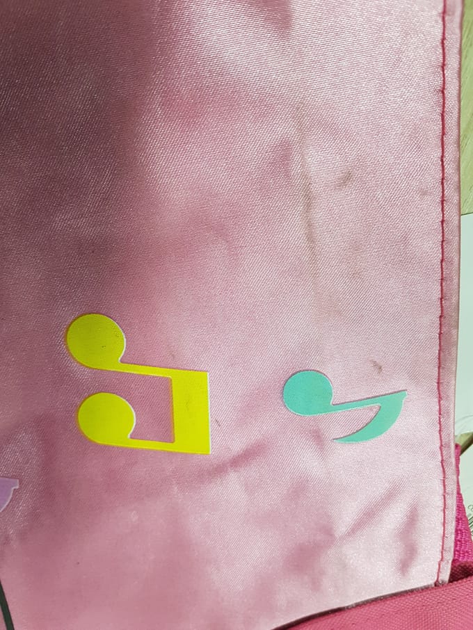7 Dwergen Heigh Ho - Strandtas - Kinderen - Fuchsia