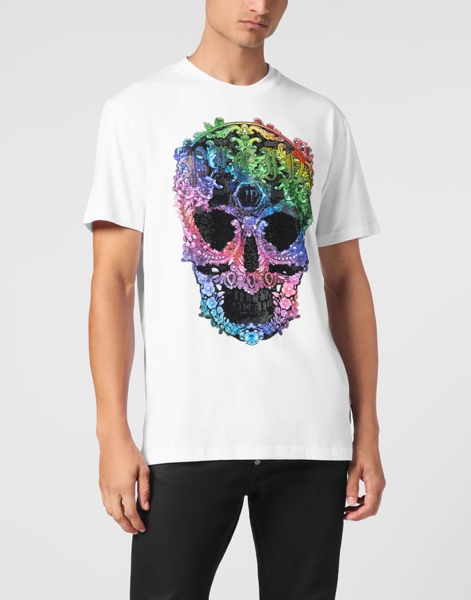 T-Shirt Ronde Hals Skull