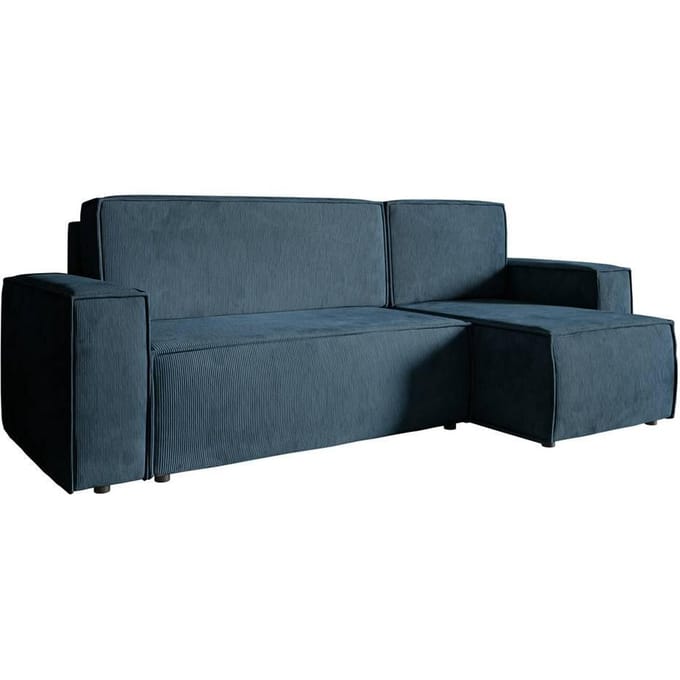 Hoekbank met slaapfunctie Crusado links/rechts chenille | Selsey Design