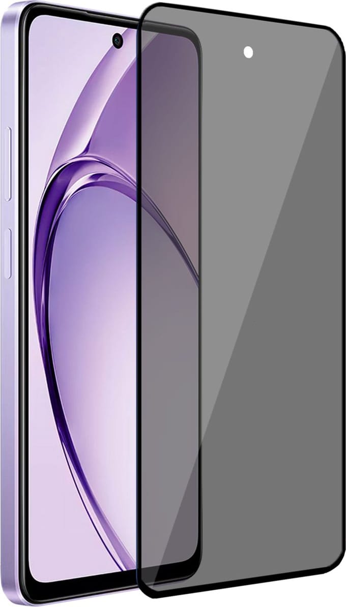 Geschikt voor OPPO A60 4G - Privacy Screenprotector - Beschermglas - Privé GuardCover