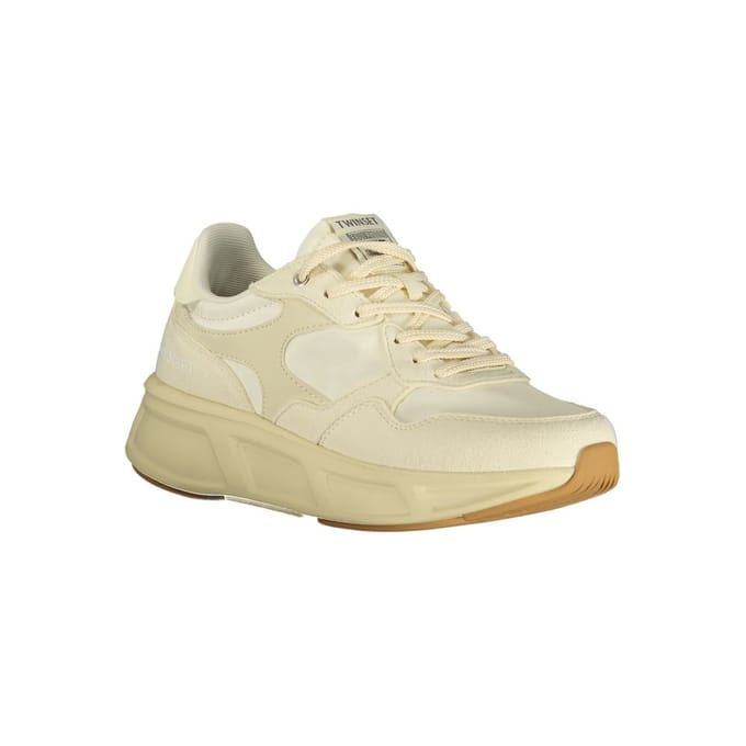 Twinset Beigekleurige Polyurethaan Dames Sneaker