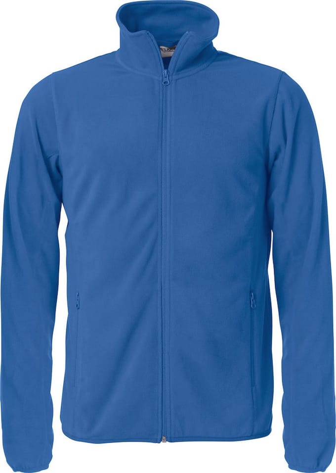 Clique Basic Micro Fleece Jacket 23914 Kobalt Blauw - Maat M