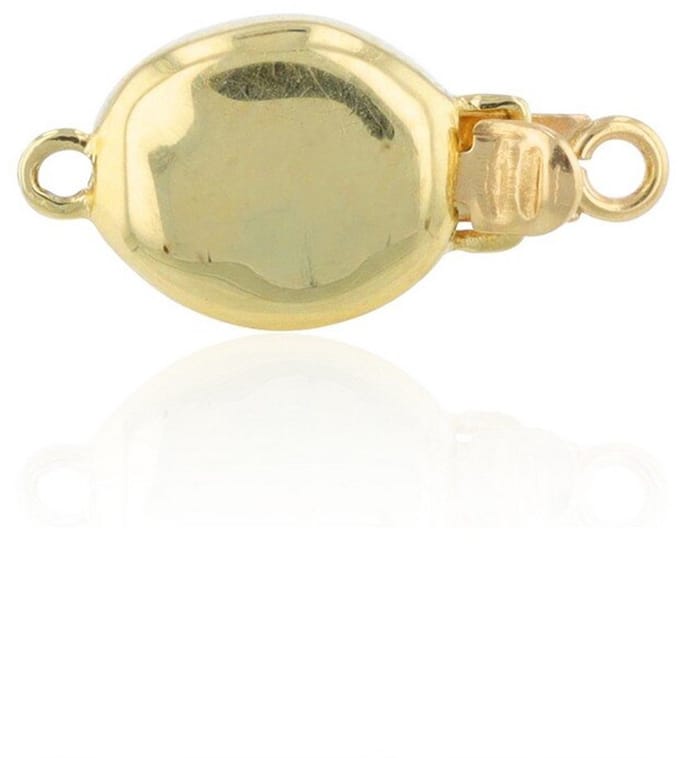 Luna-Pearls - 605.2397 - Sieradensluiting - Dames - 585 Geelgoud - 7mm