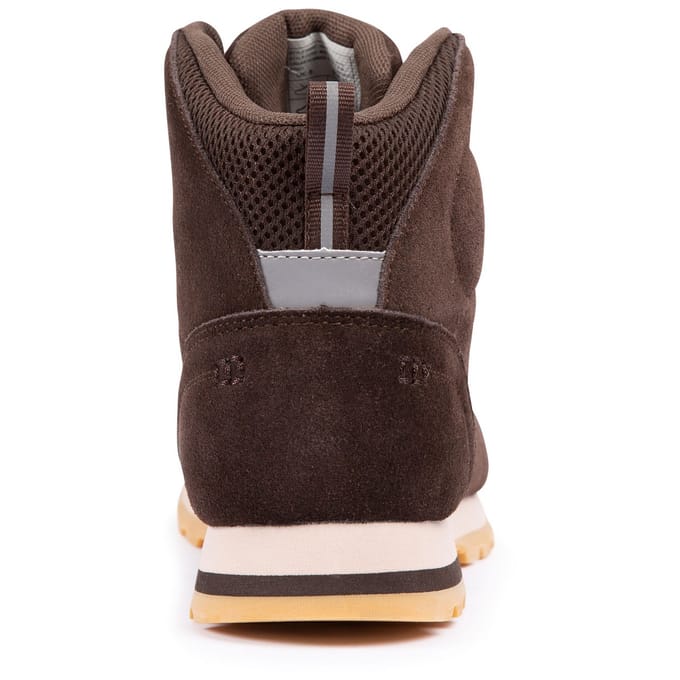 Trespass Heren Gale Suede Wandelschoenen (Donkerbruin)