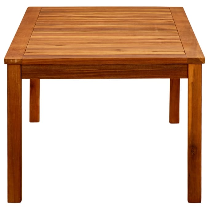 vidaXL - Tuintafel - 110x60x45 - cm - massief - acaciahout