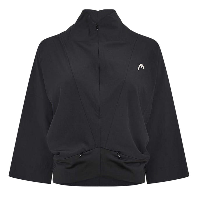 Head Dames Capsule Gecombineerde 3/4 Mouw Jas (Zwart)