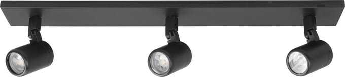 HighLight spot Rain 3 lichts balk - zwart