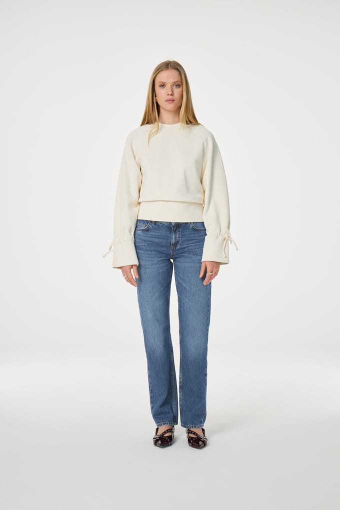 Fabienne Chapot Janet Sweater Cosy White Maat: M | Sweaters Outlet | Dames | Wit