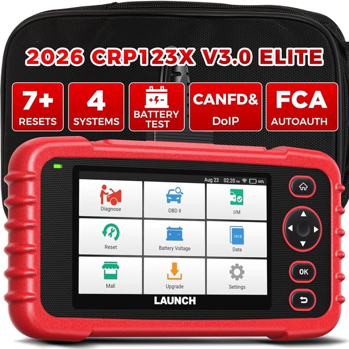 Diagnoseapparaat Auto - Foutcode Lezer - Voertuig Inspectie - WiFi Updates AutoVIN - 1.1 Kilogram