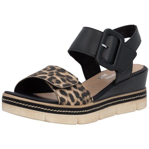 Sandalen met sleehak Remonte -